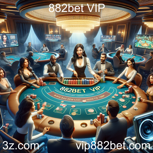 A Experiência do Dealer Ao Vivo no 882bet VIP